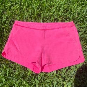 Lilly Pulitzer hot pink Adie shorts